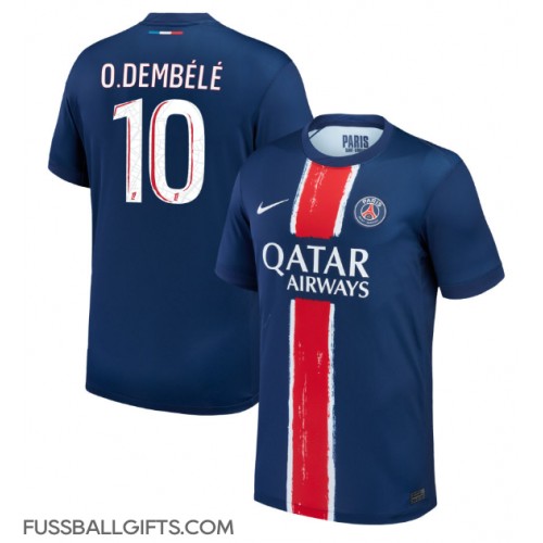 Paris Saint-Germain Ousmane Dembele #10 Fußballbekleidung Heimtrikot 2024-25 Kurzarm